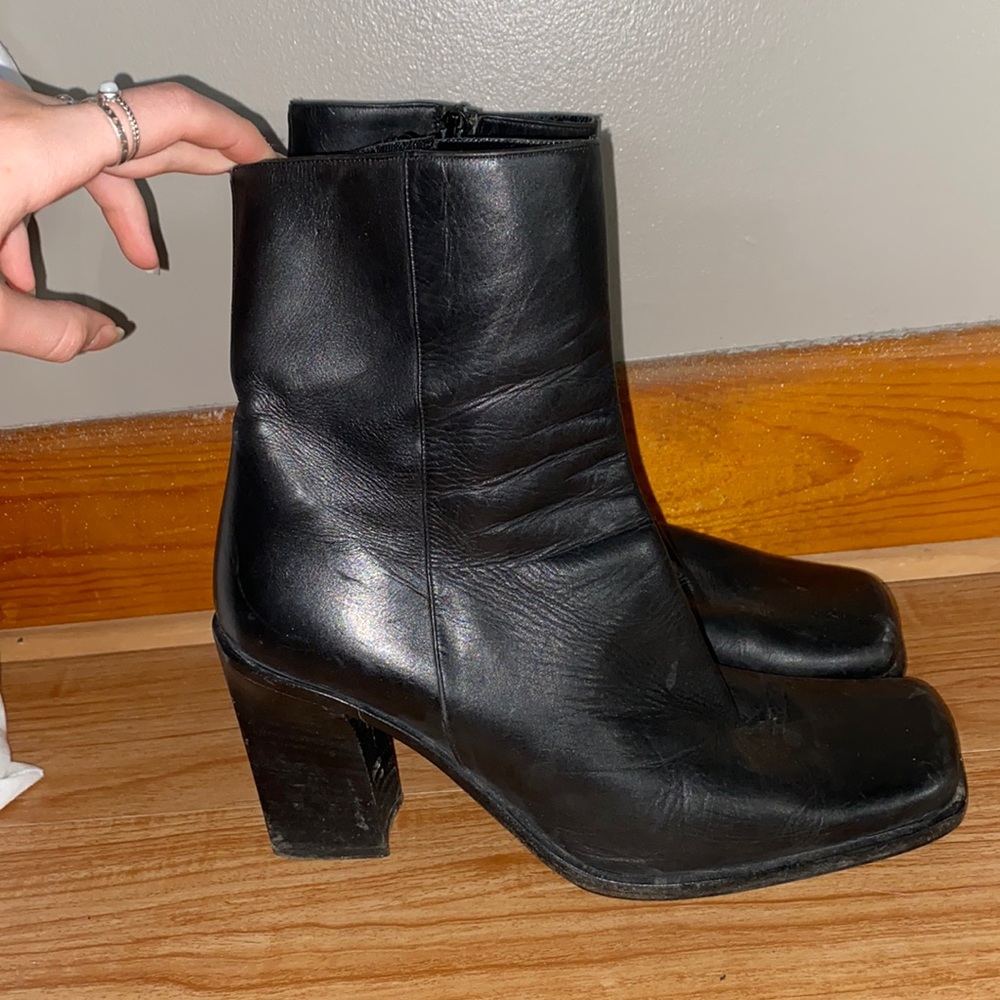 Browns Black leather boots